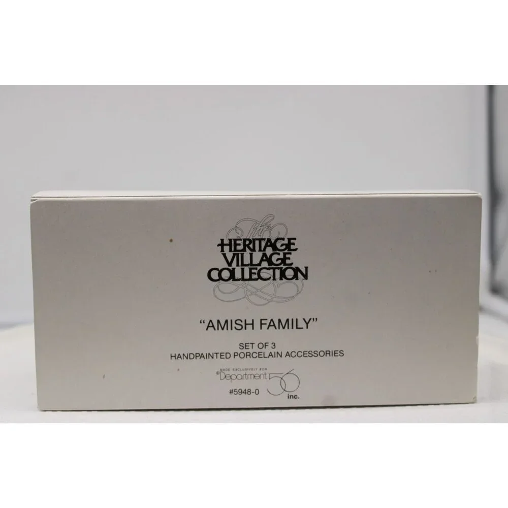 Dept 56 New England Village - Amish Family